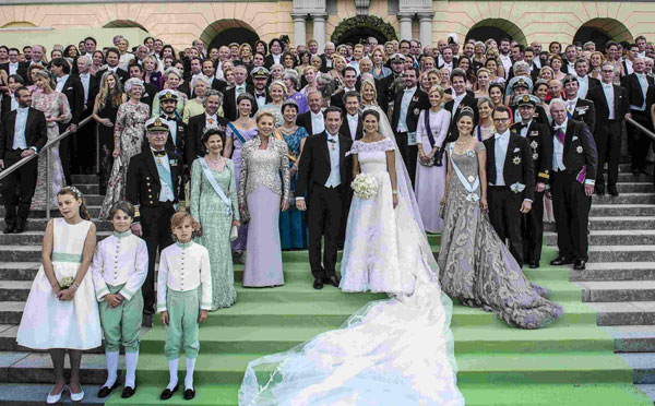 Swedish Princess Madeleine marries New York banker