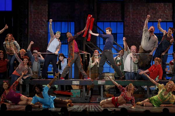 'Kinky Boots' struts off with the most Tony Awards