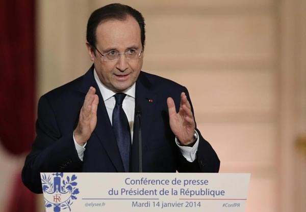 Hollande says personal life should remain private