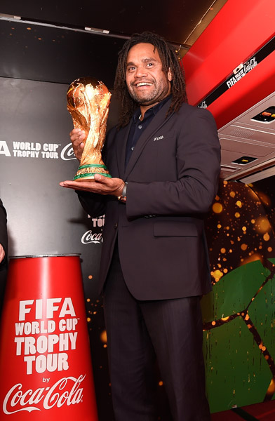 Trophy tour stokes World Cup fever