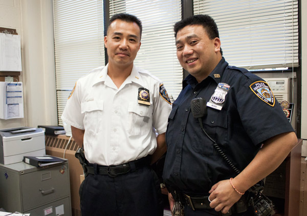 Chinese-American police officers rise in NYPD