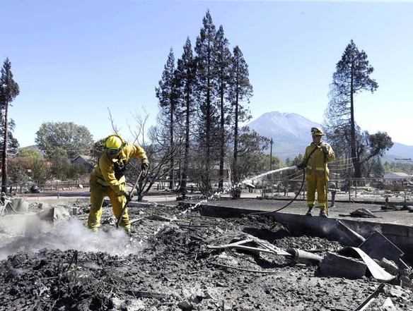 King Fire ravages California