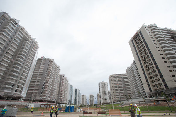 Rio Olympic village nearly done