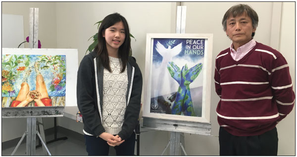 Teen's 'nuclear-free' poster honored