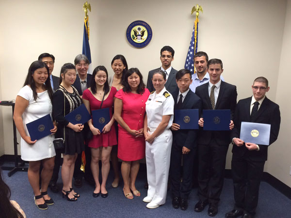 Meng announces 8 accepted to US service academies