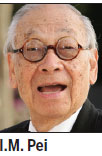 Society honors I.M. Pei as 'Game Changer'
