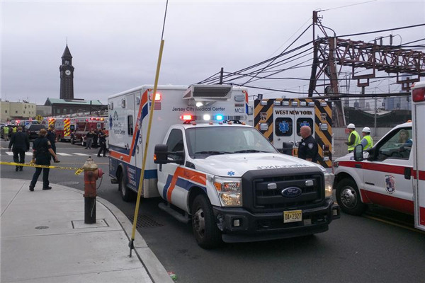 Train crash in New Jersey kills at least 1, injures scores