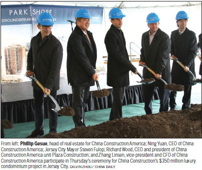 Chinese firm starts $350 million condo project in NJ