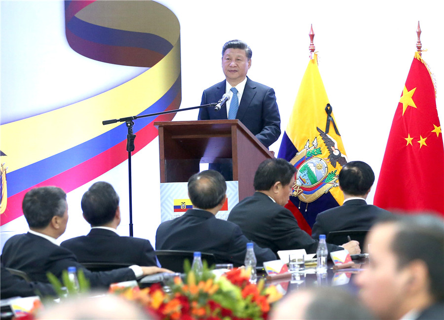 Xi talks global issues at APEC in Peru