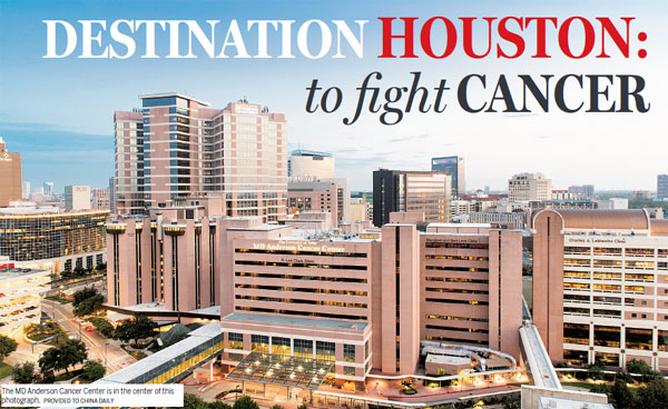 Destination Houston: to fight cancer