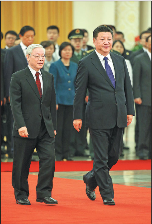 Beijing, Hanoi reinforce ties