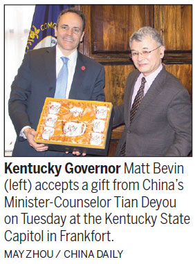 Kentucky eager to open up to China business