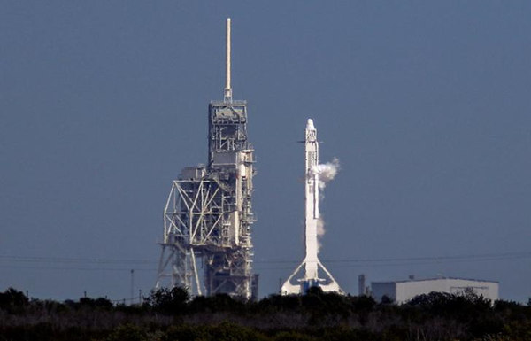 Launch of SpaceX Falcon rocket aborted seconds before liftoff