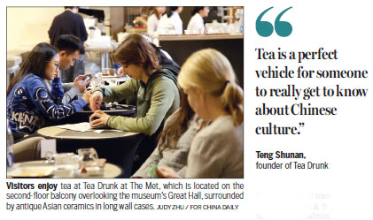Chinese teahouse adds to cultural experience