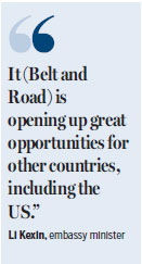 US participation in Belt and Road Initiative welcomed