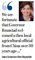 Iowa gov kicks off China farm mission