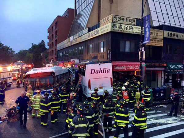 Bus driver in deadly Queens crash had DUI record