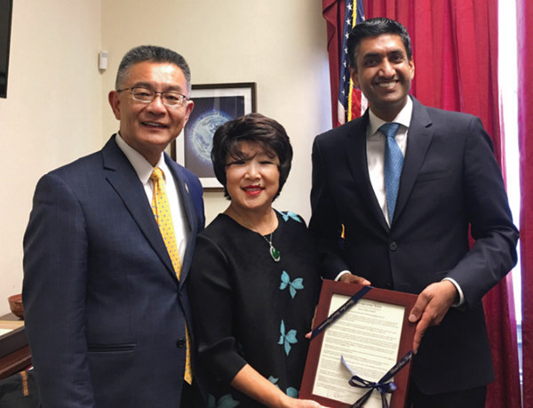 Chinese general honored in DC