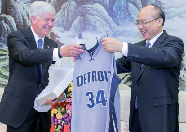 Michigan-China connection deepens