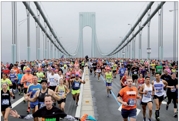 Wheelchair racers finish New York Marathon