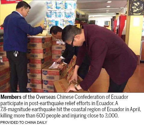 Aid in quake relief shows China's concern