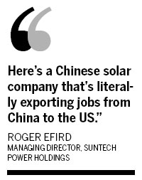 Suntech brightens job outlook