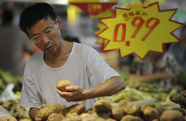 China's CPI growth slows to 1.8% in July