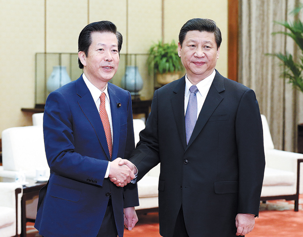 Xi calls to solve 'sensitive issues' in China-Japan ties