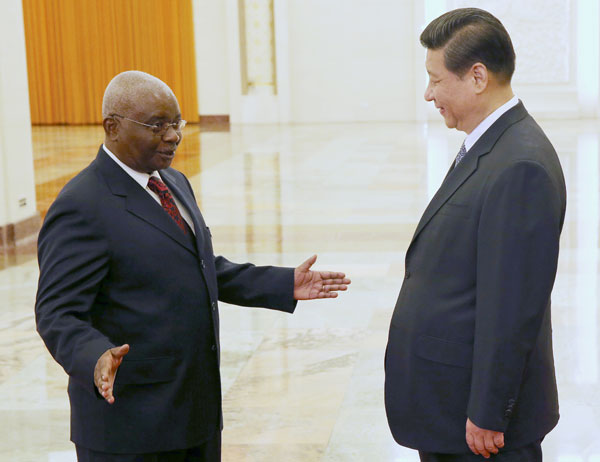 Xi touts opportunity for co-op with Africa