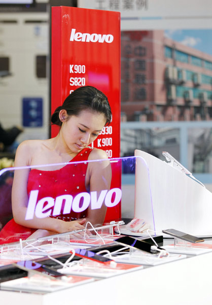 Lenovo moves up the ranks