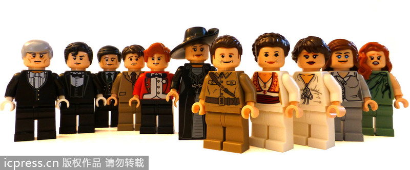 The Lego version of Downton Abbey