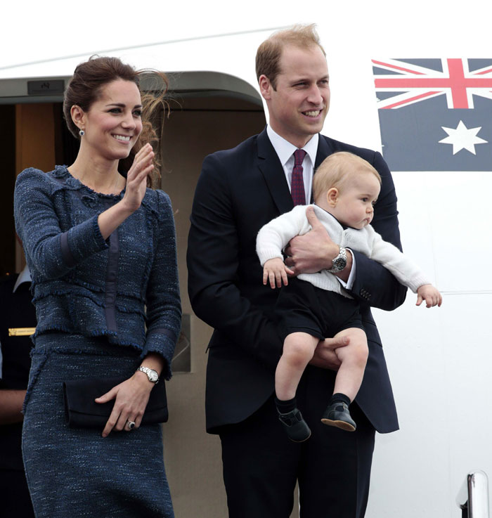 British royal family's last day in NZ