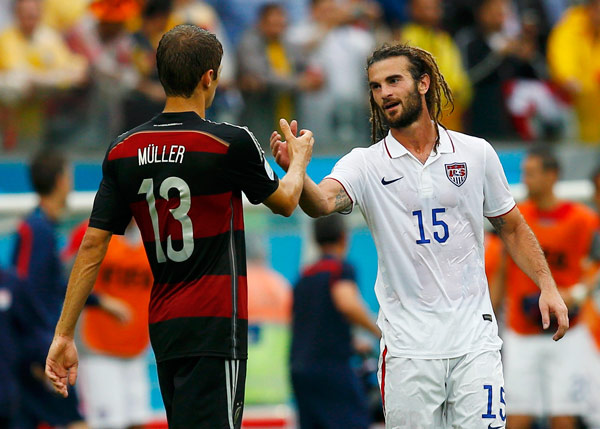 Germany, US sail into knockout stages in Recife rain