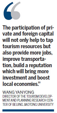 Private, foreign investment to aid tourism industry
