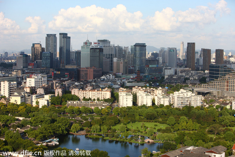 Top 10 Chinese cities with best business environment