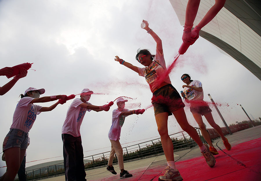 Run or dye - Color Run race comes to Shanghai