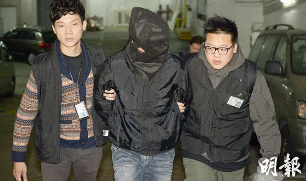 Two arrested in cash spill case in HK