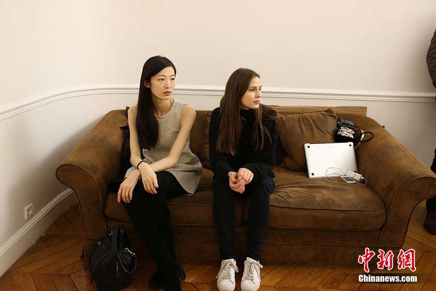 Photo story: Chinese haute couture designer in Paris
