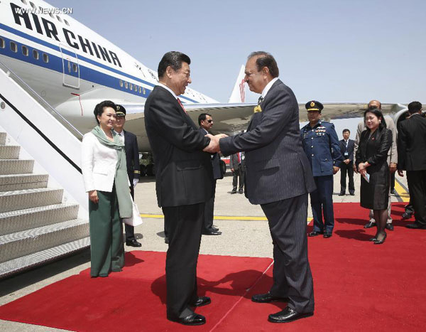 President Xi arrives in Islamabad for state visit