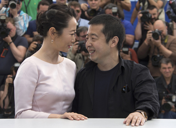 Jia Zhangke's movie screened at Cannes to compete for Palme d'Or