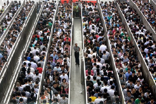More than half of Beijingers live outside the city