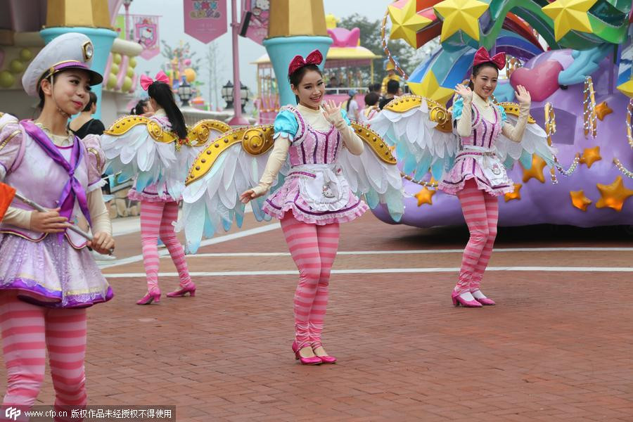 Massive Hello Kitty theme park opens to visitors