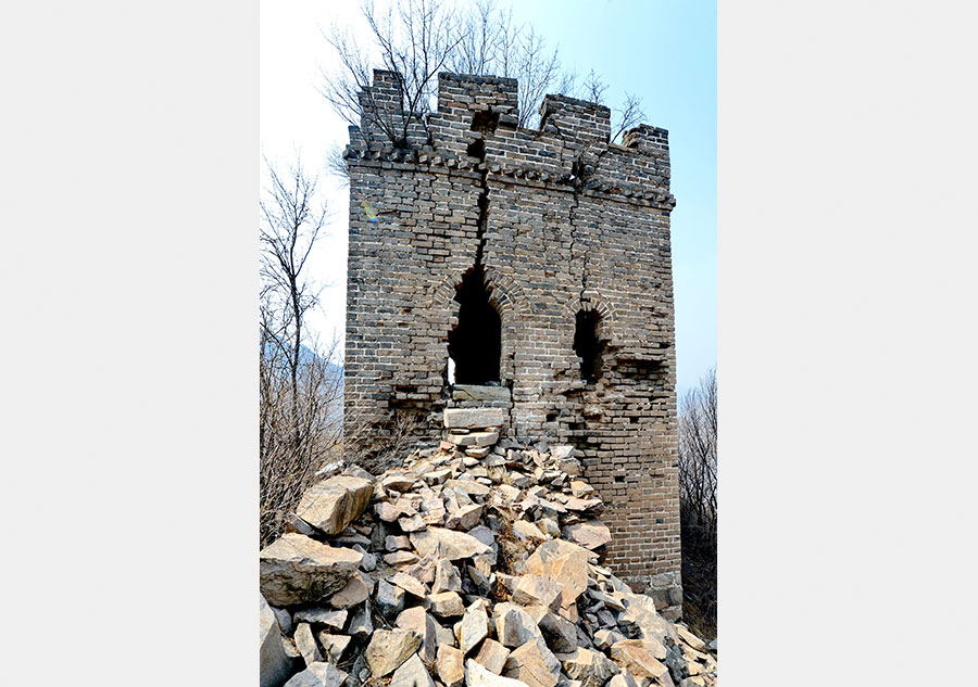 Future of Great Wall in Hebei province looks bleak