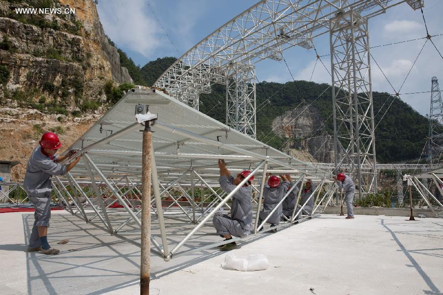 World's largest radio telescope being built