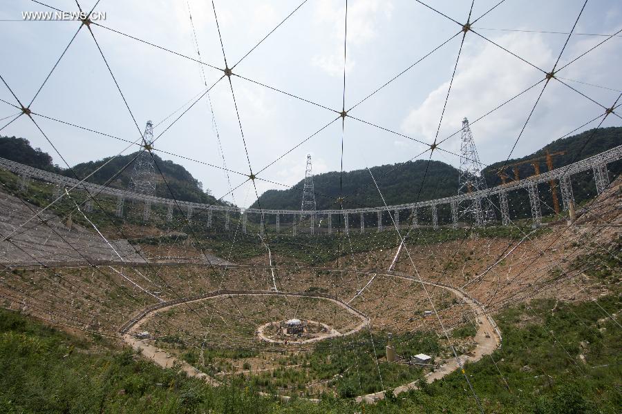 World's largest radio telescope being built