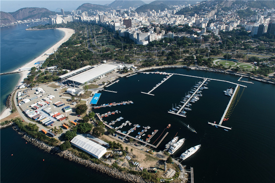 In pictures: Aerial images of Rio's Olympic venues