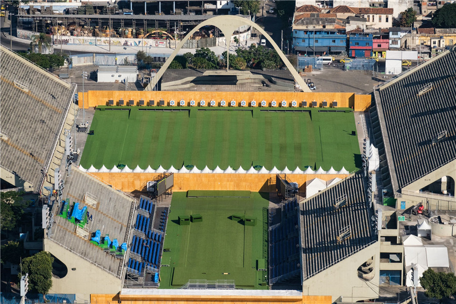 In pictures: Aerial images of Rio's Olympic venues