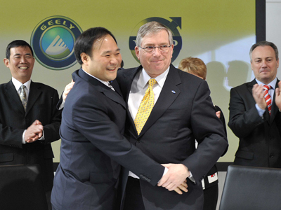 Geely buys Volvo from Ford for $1.8 billion