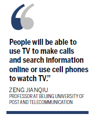 Uniting TV, web and phone brings disunity among experts