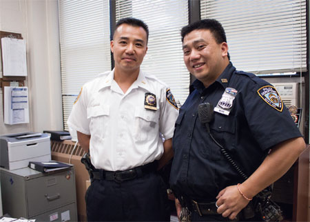 Chinese-American police officers rise at NYPD